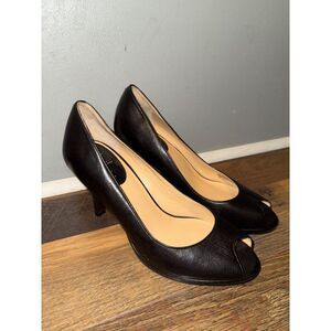 Cole Haan Nike Air Peep Toe Heels Size 8B